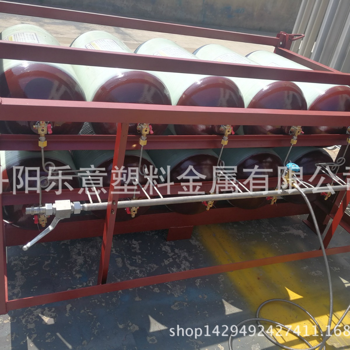 氧 氮、氩集装格、二氧化碳集装格、CNG气瓶集装格汇流排、周转箱