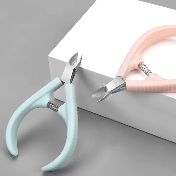 Chuanqi's nail art dead skin pliers Hawk mouth nail pliers to remove dead skin barbed nail repair knife stainless steel dead skin scissors nail groove pliers