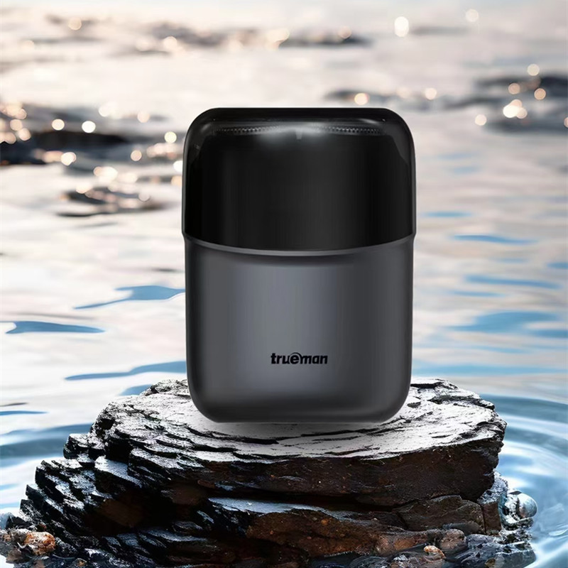 Real Man Shaver Electric Rechargeable Men's Razor RSCF-8266 Double-ring Knife Net Small and Easy to Carry