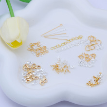18K���߱�ɫ�~�_��Ȧ��λ���朸������r��diy�ֹ������Ʒ���