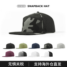 【海外仓直发】激光冲孔棒球帽防泼水跑步帽定制Logo网眼帽大帽檐