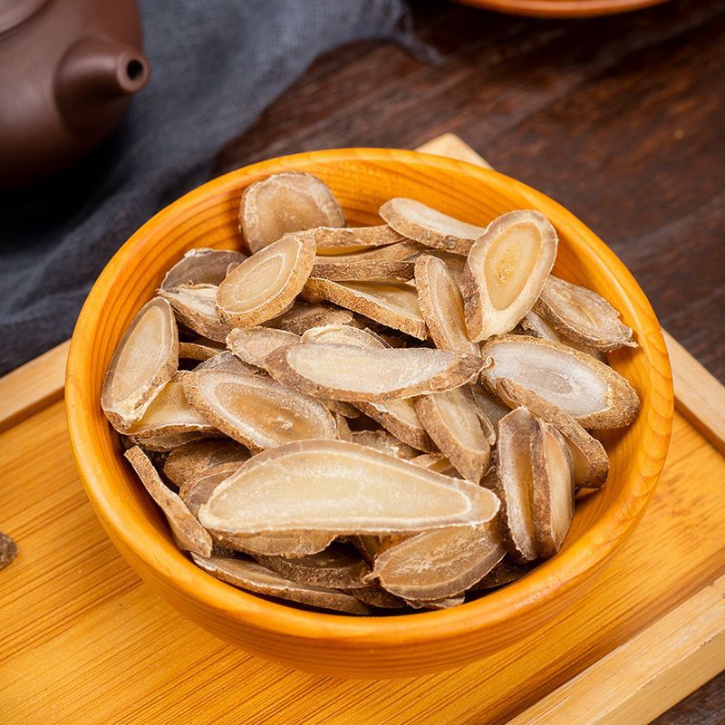 Yu Jin Slices (Curcuma aromatica) — Dried Guang Yu Jin Root Slices for Tea & Decoction in use