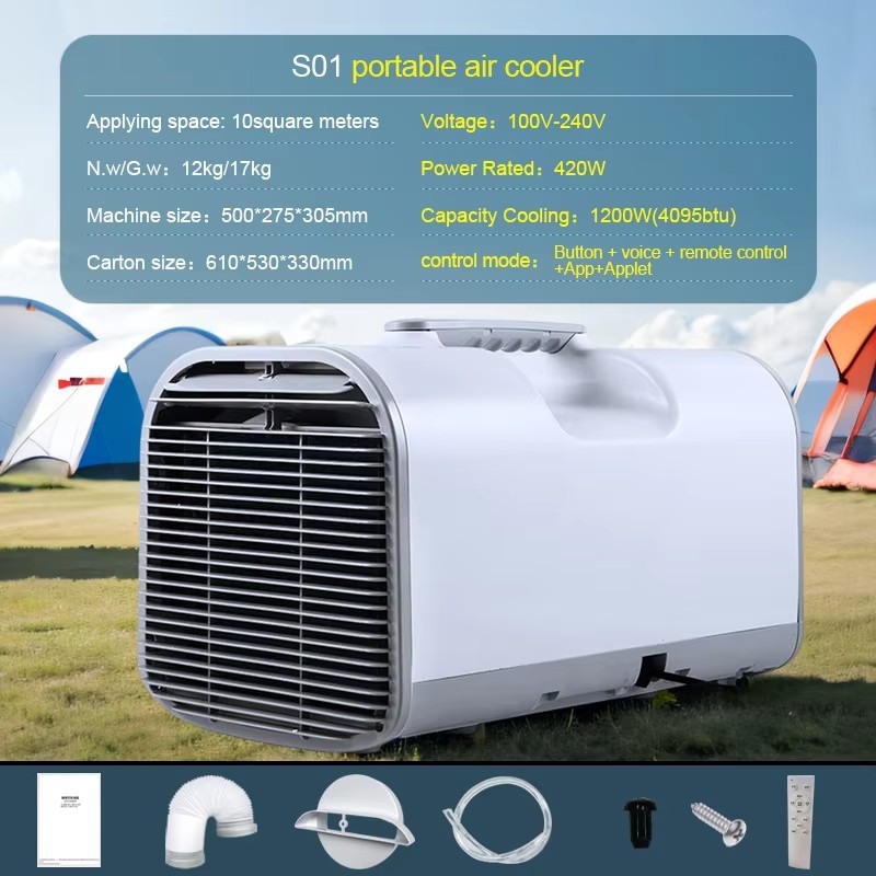 ISolfan Air Purification Conditioner Mini Environmentally friendly Energy-saving Portable Air Conditioner 3