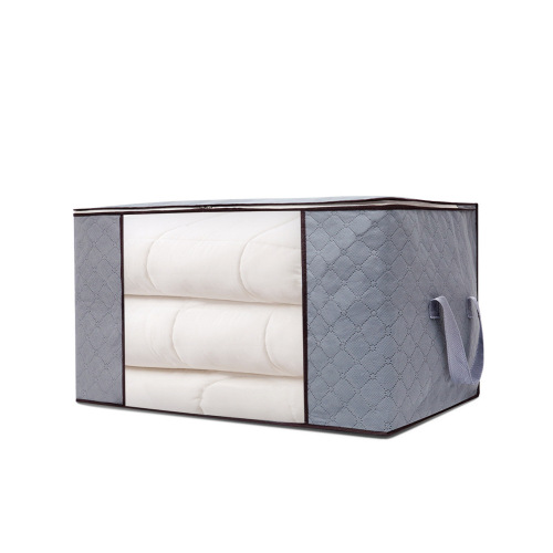 Storage box clothing household fabric dustproof transparent visual storage box clothing storage box quilt storage bag