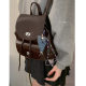Cross-border Academy Style Niche Backpack Women's 2024 New Autumn Retro Fashion Small Backpack Casual Travel Bag