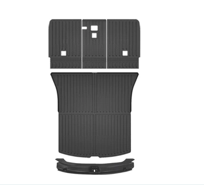 Modelə uyğun ayaqaltı Trunk of the Car - trunk-protection-three-piece-set