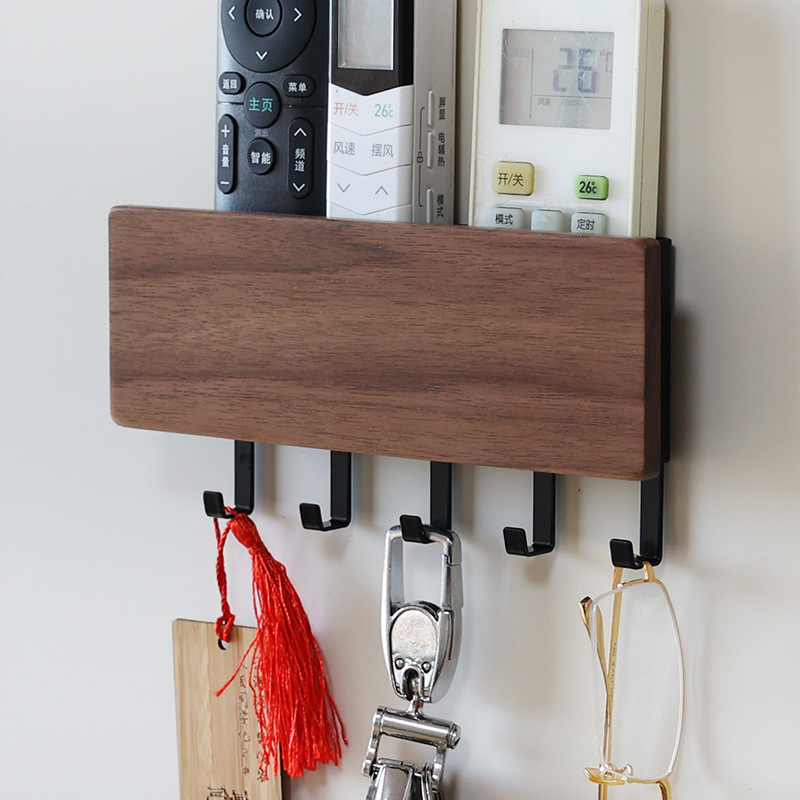 Key Hook Entrance Door Magnetic Absorbing Storage Box Anti-theft Door Rear Entrance Door Hole-free Wall Hanging Rack Artifact