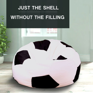 Football Bean Bag Lazy Sofa Creative Casual Particle Sofa Personalized Fabric Sofa Bay Window Tatami