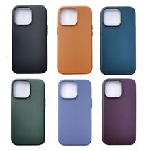 适用iPhone13皮革全包手机保护壳苹果12四包官网款新流行色皮套