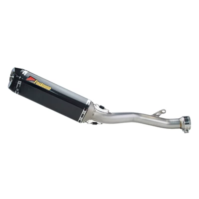 Motorcycle exhaust pipe – alloy stainless steel carbon