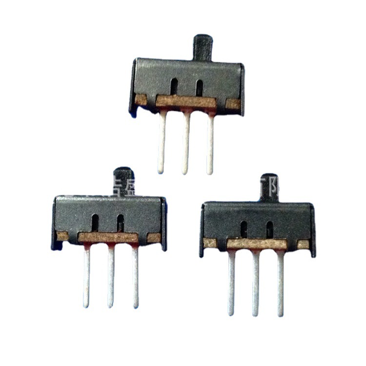 厂家生产优质拨动开关SS12E01-G5三个长针脚滑动开关质量稳定