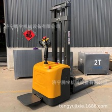 手推式堆高车1.6米高报价 步行搬运小叉车2.5米高 站驾式堆高叉车