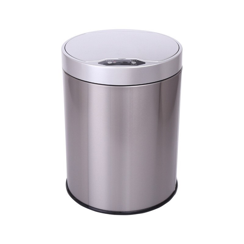Smart trash can stainless steel charging European style kitchen automatic induction trash can household wholesale advertising gifts