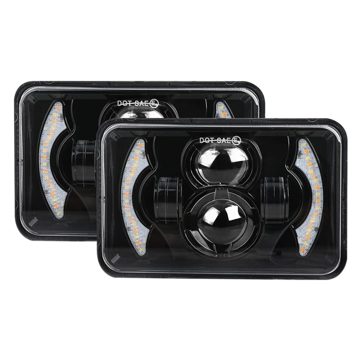 Nuevo estilo adecuado para JEEP Wrangler faro 5-pulgadas 7-pulgadas coche LED faro Harley faro fuera de la carretera modificación