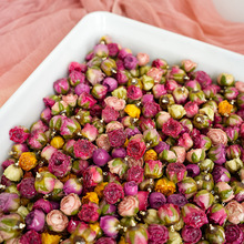 滴胶玫瑰DIY耳环手链材料真干花头蔷薇超仙森系饰品羊眼钉配件