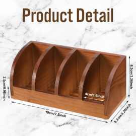 木质多槽皂液架淋浴间4槽自排水手工皂盘浴室皂液收纳架