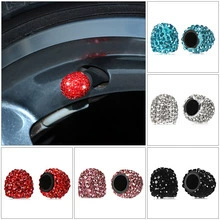 Трансграничный Новый Алмазный колпачок для шин, креативный колпачок клапана Ebay, Amazon Wish, колпачок сердечника клапана