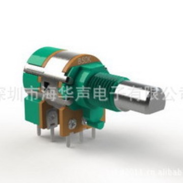 厂家供应R12mm带开关电位器，旋转电位器，B100K开关电位器