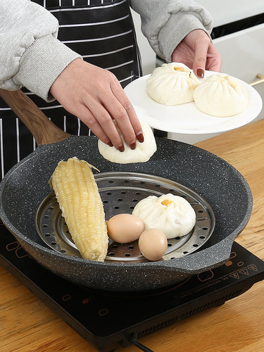 Kitchen supplies stainless steel thickened water-proof steaming plate rack high-leg multi-purpose steaming rack steaming vegetable steaming sheet steamer rack steamer