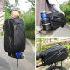 Bicycle bag hard shell back seat carrying bag rain-proof shelf bag mountain car tail bag tool carrying satchel riding equipment