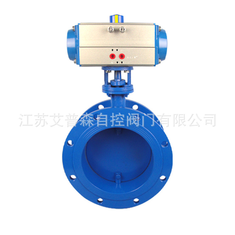 气动通风蝶阀/D641W-1C气动调节型大口径高温烟气通风艾