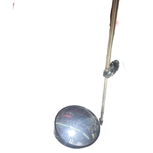Car Bottom Inspection Mirror Safety Inspection Instrument Car Chassis Reflective Convex Mirror Factory Inspection Container Telescopic Car Bottom Detection