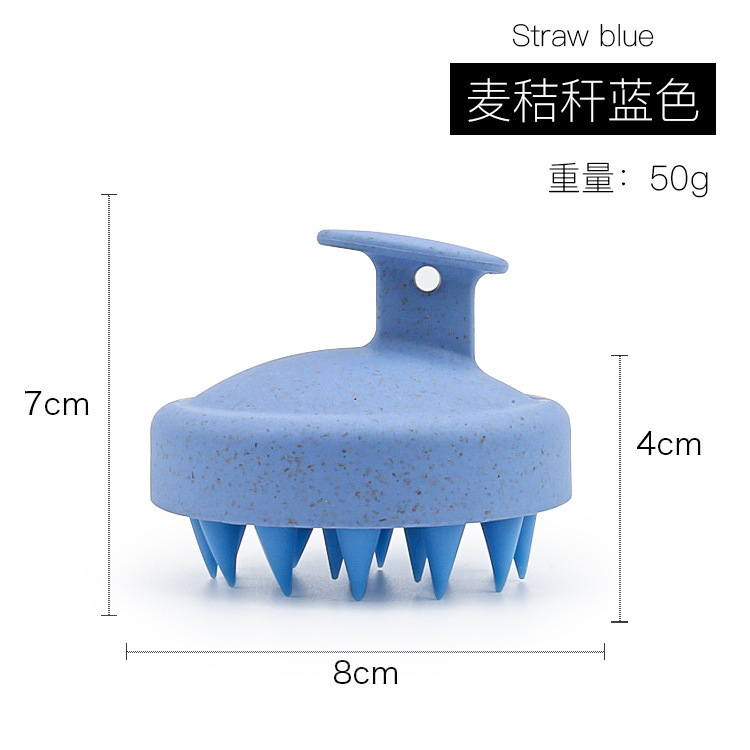カラーシリコン洗髪ブラシマッサージブラシ洗髪神器頭部マッサージ櫛掴み器家庭用シリコンシャンプーブラシ|undefined