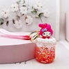 Cartoon acrylic keychain, oil for swimming, cute pendant, bag accessory