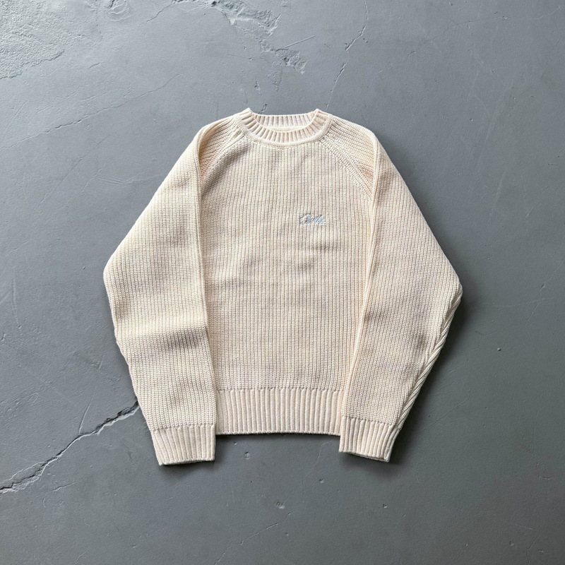 American Retro Cross-Border Style Men's Thick Sweater European and American Winter Warm Pullover Knitted Sweater Tweed