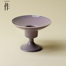 窑变均窑紫线香香炉雍正审美复古香插炉家用室内香道熏香炉