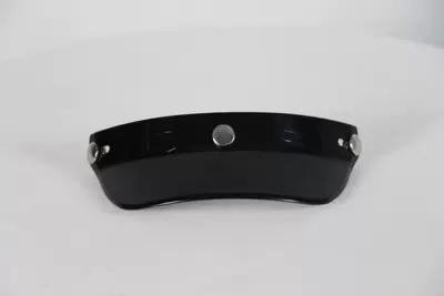 Helmet Accessories: Long Visor Suitable for Three-Clasp Helmets, Universal Type, Fits Three-Quarter Helmets and Half Helmets (Dəbilqə (Kaska) aksesuarları) - black