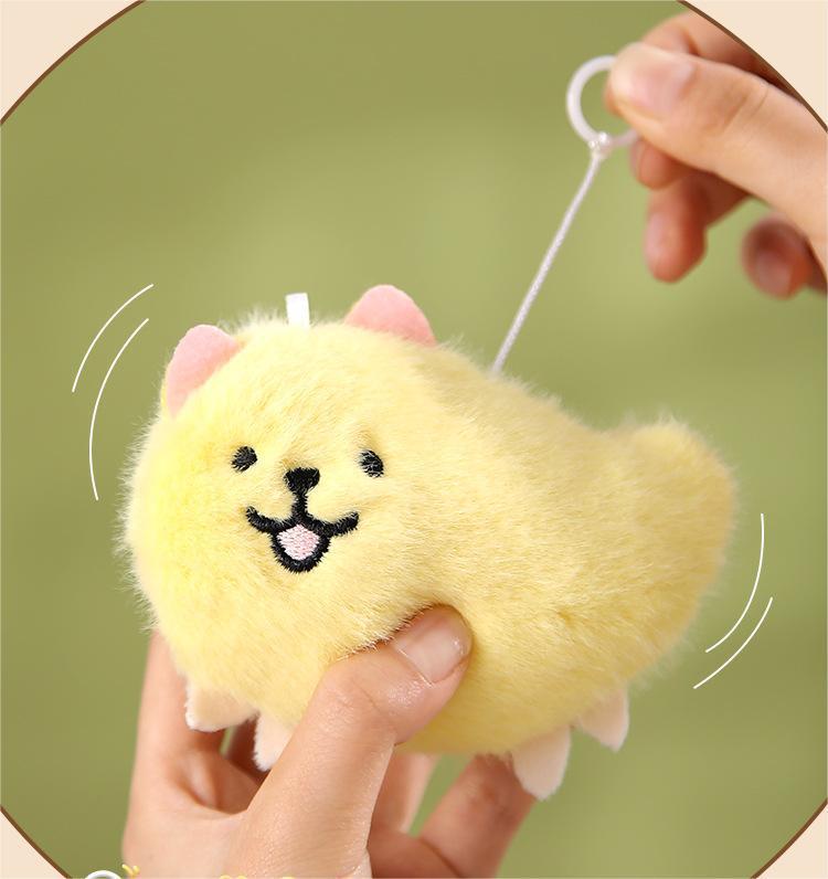 Tirar de la cuerda para sacudir el perro mango