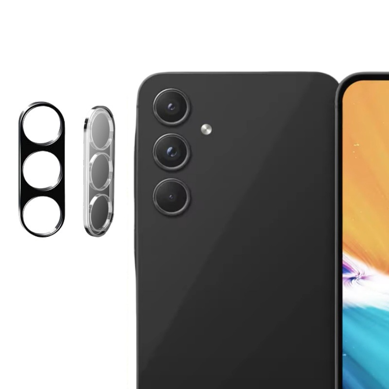 Aplicable a Samsung A56 película de lente Galaxy cámara trasera 3D en serigrafía AF alta definición adhesivo de vidrio