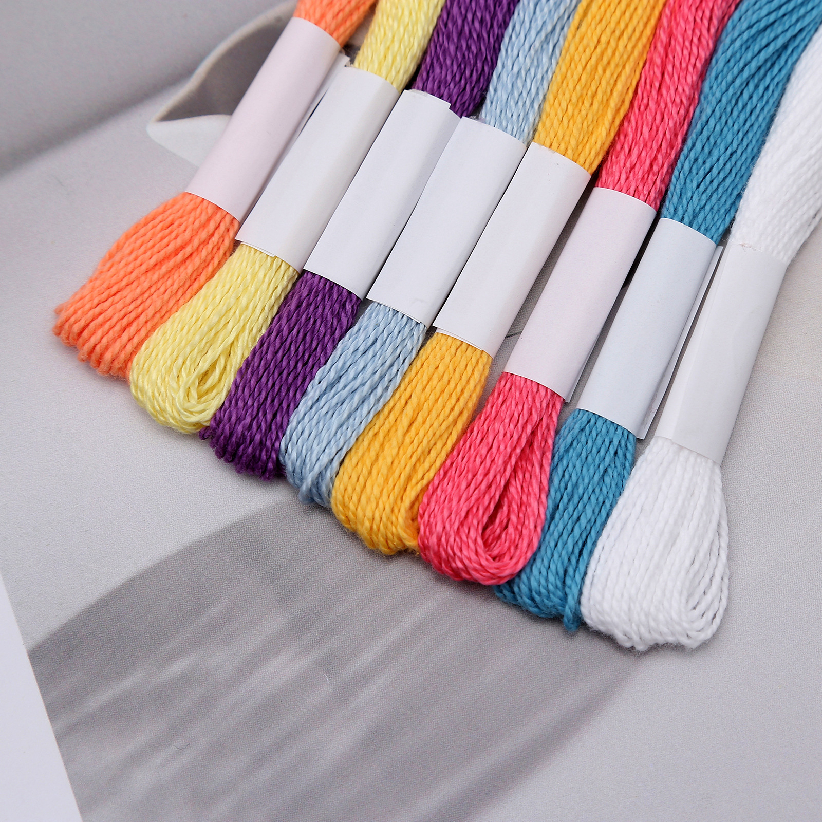 2합 면사 8색 마카롱