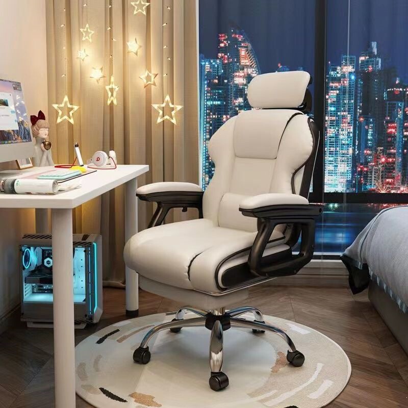 Computer Chair with High Backrest, Ergonomic Gaming Chair for Streamers, Comfortable Office Chair for Long Sitting, Executive Chair