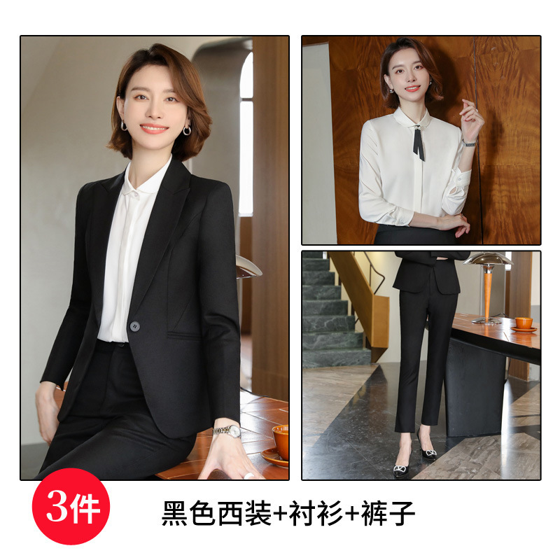 Classic suit jacket, trousers, shirt