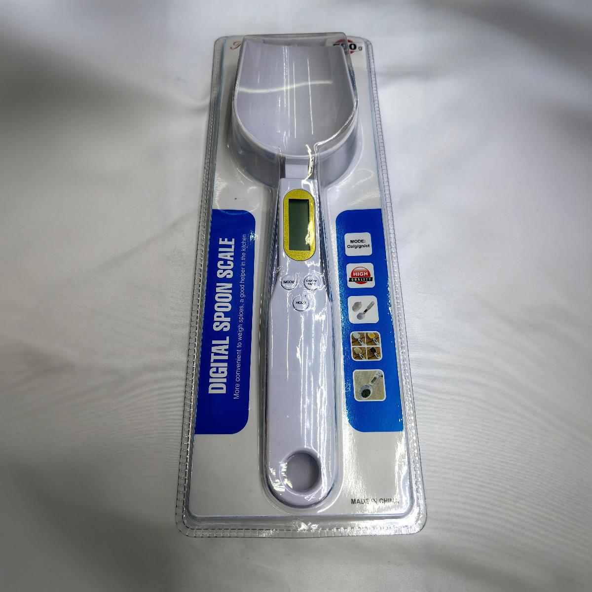 cocina doméstica de alta precisión báscula electrónica de alimentos cuchara de medición electrónica de alimentos cuchara suspendida báscula pesar 2024 ampolla