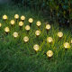 Outdoor solar lawn bubble ball floor insert lamp outdoor courtyard garden guide street lamp waterproof decorative lamp wholesale