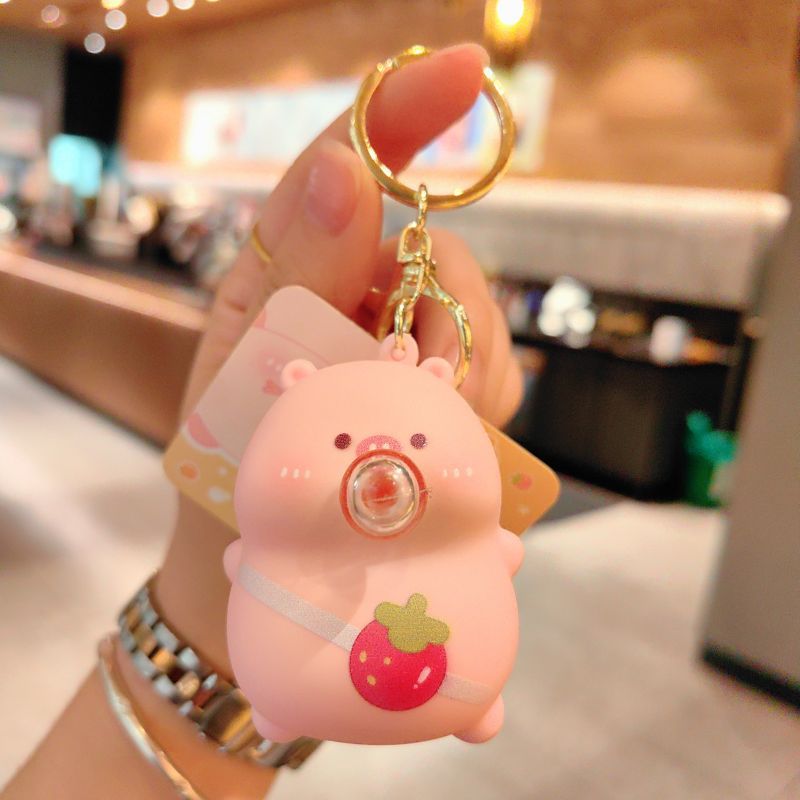 34g Weight Bag Pendant, Keychain Classification 1 Piece Quantity Casual, Holiday Occasion PVC Material Cartoon Character Pattern Unisex Gender Cute Style 1 Piece Cute Cartoon Character PVC Unisex Bag Pendant Keychain 15