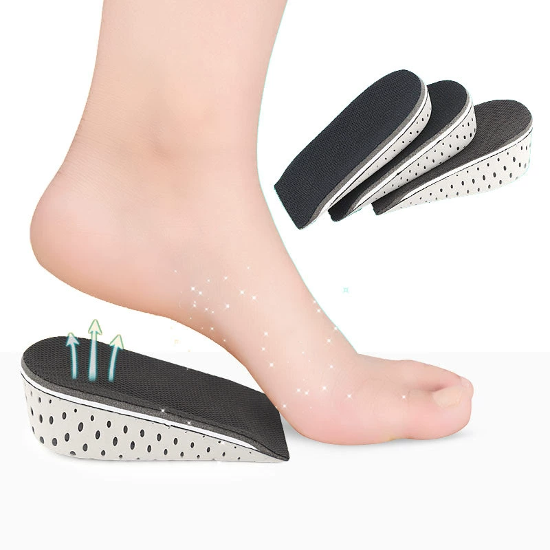 EVA Heel Pad Невидимая внутренняя повышающая Подушка Спортивная теплая полная Подушка Внутренняя повышающая половинная подушка для мужчин и женщин 234 см