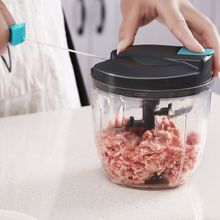 绞肉机家用手动搅拌机饺子馅碎菜机家用手拉式切辣椒小型绞菜源头