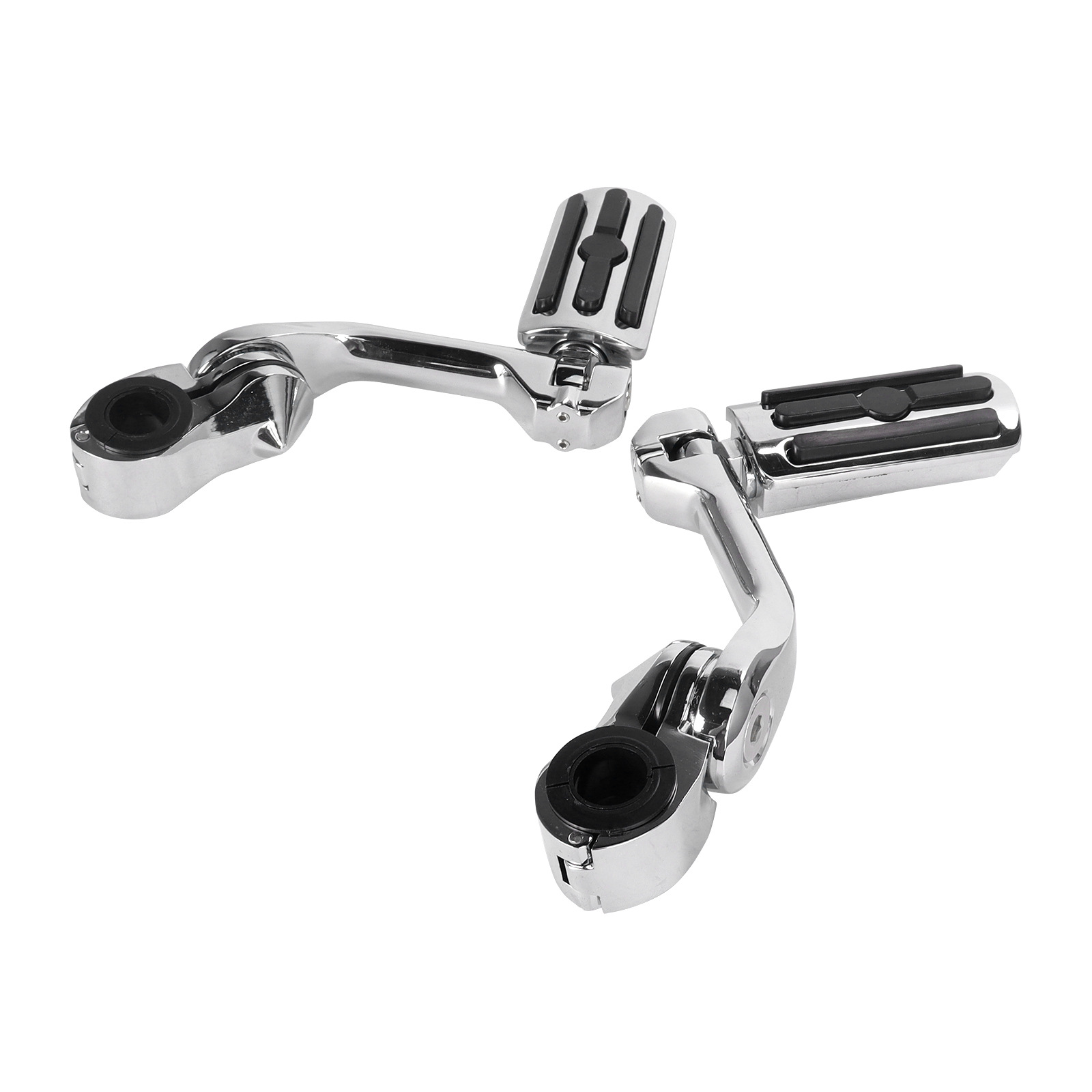 Motorcycle Footrest Combination Long Footrest Bracket Harley Road King Fat Boy Bumper Footrest Guard Bar Rest Bracket