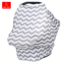 多功能哺乳巾婴儿帽座椅车罩婴儿车盖布两件套装遮阳罩亚马逊供货