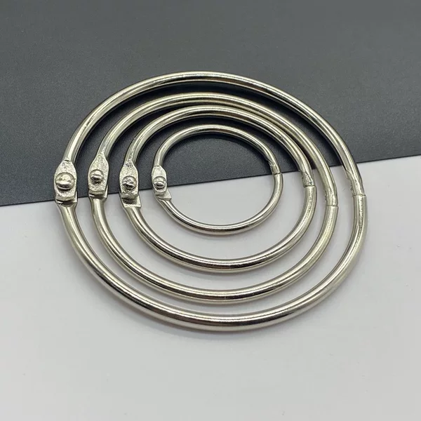 Metal Book Rings, Loose-Leaf Binder Rings, Open Rings, Photo Album Loose-Leaf Rings, Detachable Binding Rings, Card Rings, Wholesale from Manufacturer