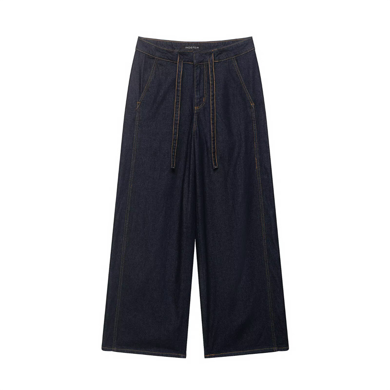 Myst&Za2026 New Summer Products Cross-Border Women's Casual High-Waisted Jogging Loose Jeans 1934022 Myst&Za2026 New Summer Products Cross-Border Women's Casual High-Waisted Jogging Loose Jeans 1934022
