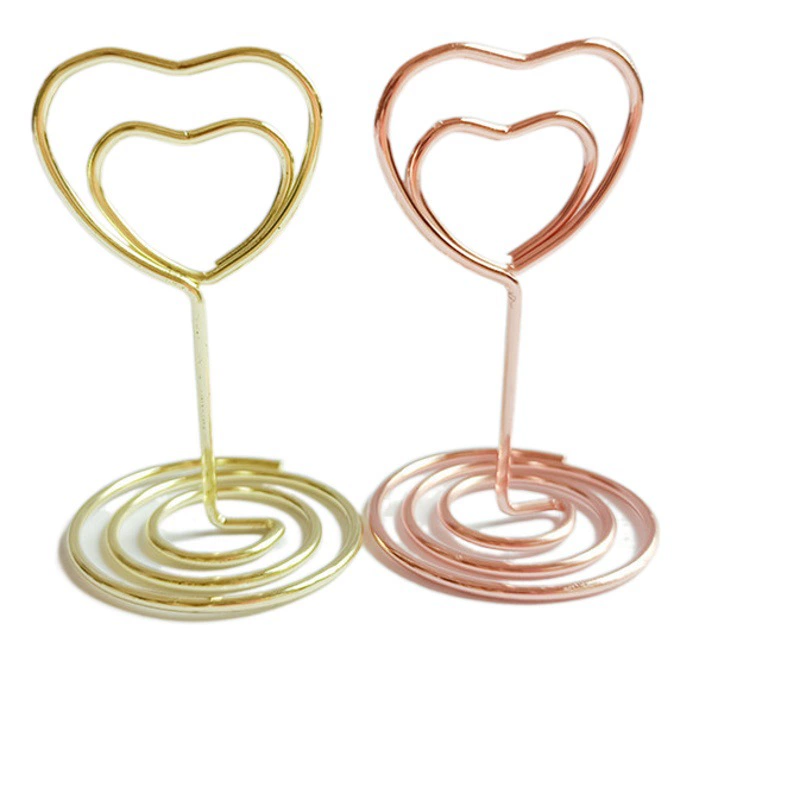 Фабрика прямых продаж любовь держатель визитной карточки творческий держатель для заметок фото держатель карты держатель номера стола Настольный держатель визитной карточки