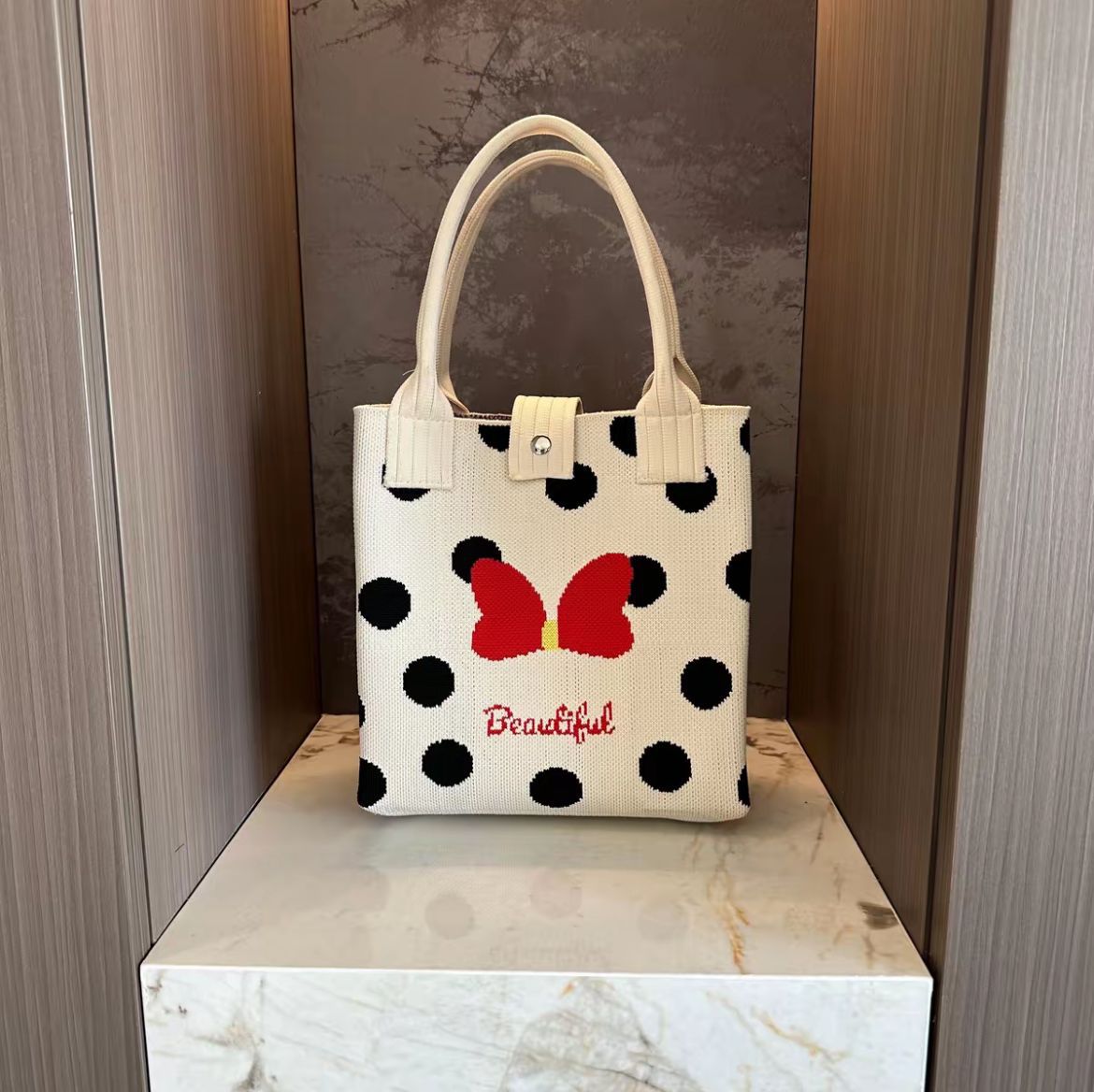 Catuones lindas bolsas de punto bolsas de almacenamiento de viaje pequeño portátil hombro único oblicuo bolsas de teléfono móvil bolsas de mano de mujer versátiles