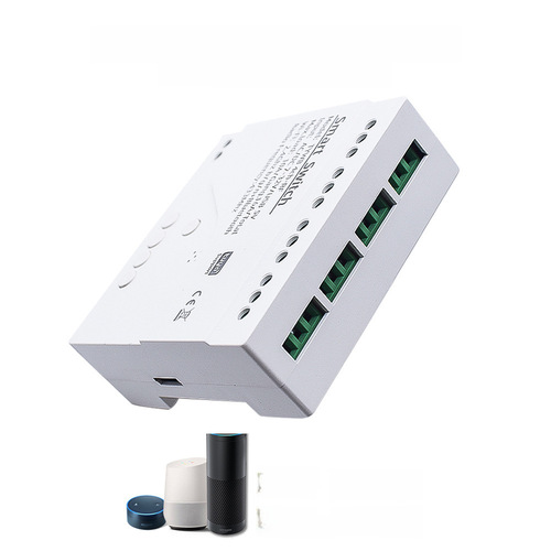 Tuya Doodle WIFI Smart 4CH Receiver Module Wireless Remote Timing Voice Control Switch 7-32V
