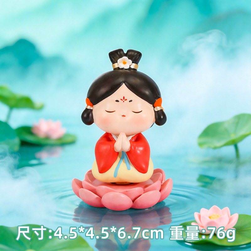 1213-14 연꽃은 행운을 가져다준다