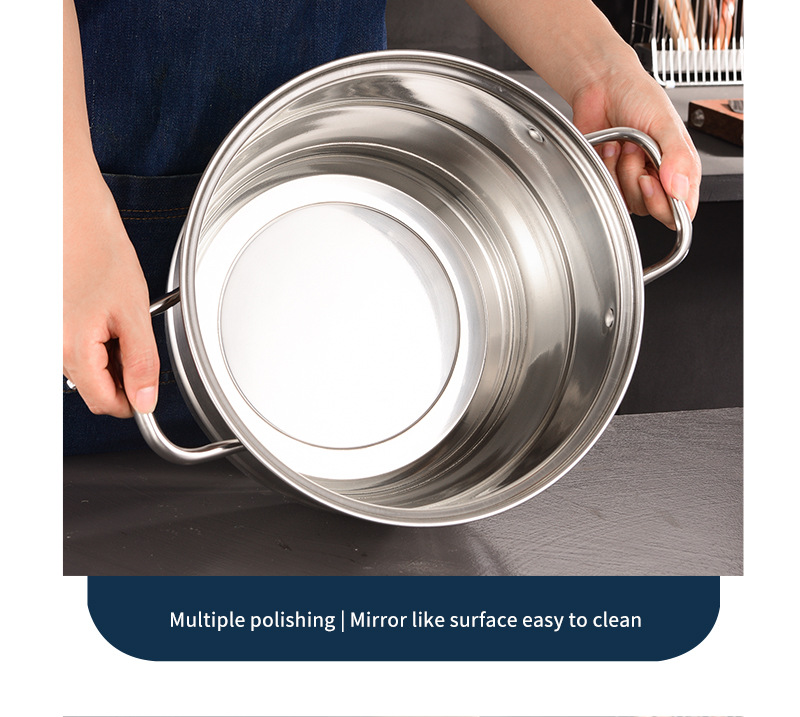 Stainless Steel Multifunctional Soup Pot And Steamer Cookware Set_voghion.com